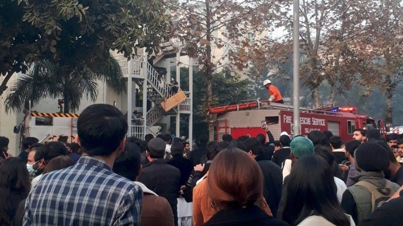 نمل یونیورسٹی میں گیس لیکیج دھماکہ، 3 طلبہ جھلس گئے